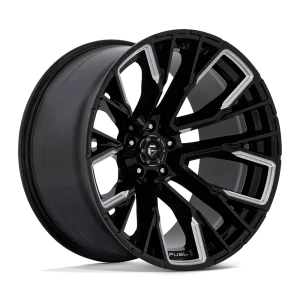 Fuel – D849 REBAR – Black – 22″x12″ -44mm – Summer Wheels – D84922207547